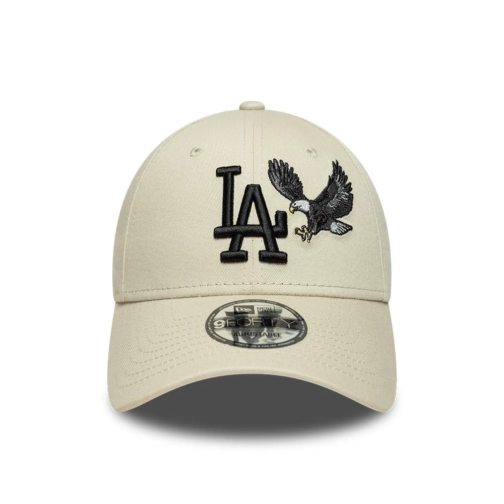 Pictured is this MLB Outdoor Icon LA Dodgers 9FORTY cap in cream. 2