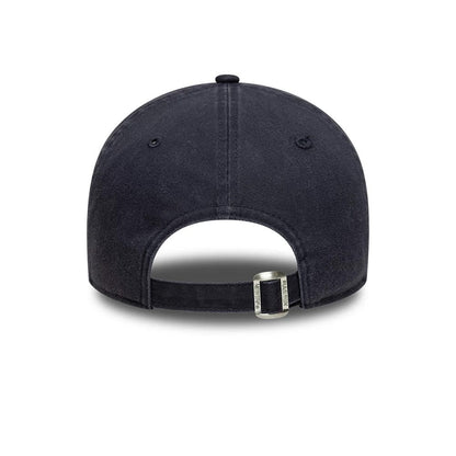 Pictured is this MLB Distressed Denim New York Yankees 9TWENTY cap in navy. 4