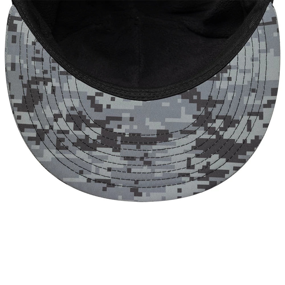 Pictured is this New Era X Gore-Tex Dogear 59FIFTY Fitted cap in grey camo. 9