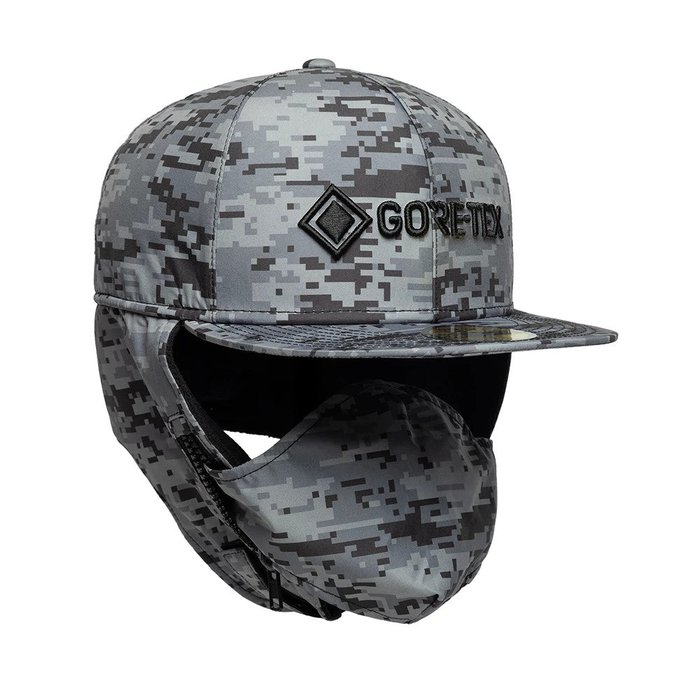 New Era X Gore-Tex Grey Camo Dogear 59FIFTY Fitted Cap | NEC EN-GB