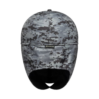 Pictured is this New Era X Gore-Tex Dogear 59FIFTY Fitted cap in grey camo. 8