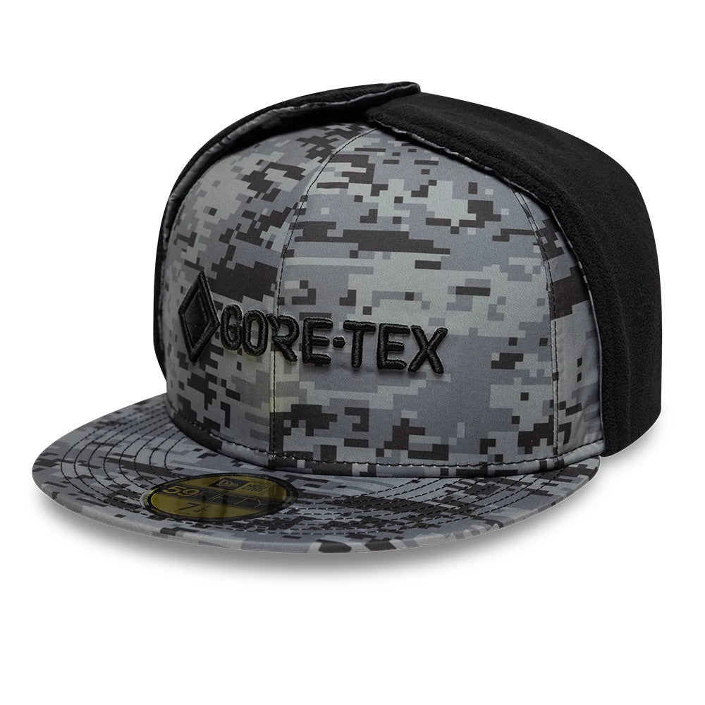 New Era X Gore-Tex Grey Camo Dogear 59FIFTY Fitted Cap | NEC EU
