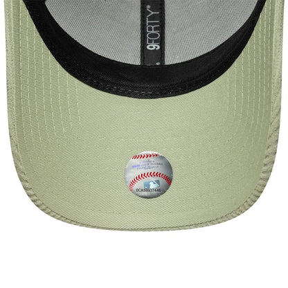 Pictured is this Womens MLB Cord LA Dodgers 9FORTY cap in pastel green. 5