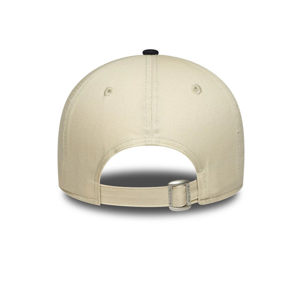 Pictured is this Womens MLB LA Dodgers 9TWENTY A-Frame cap in cream. 4