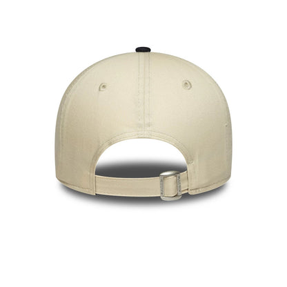 Pictured is this Womens MLB LA Dodgers 9TWENTY A-Frame cap in cream. 4