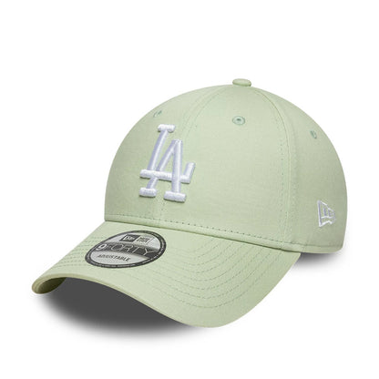 Pictured is this MLB League Essential LA Dodgers 9FORTY cap in pastel green. 1
