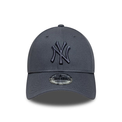 Pictured is this MLB League Essential New York Yankees 9FORTY cap in grey. 2