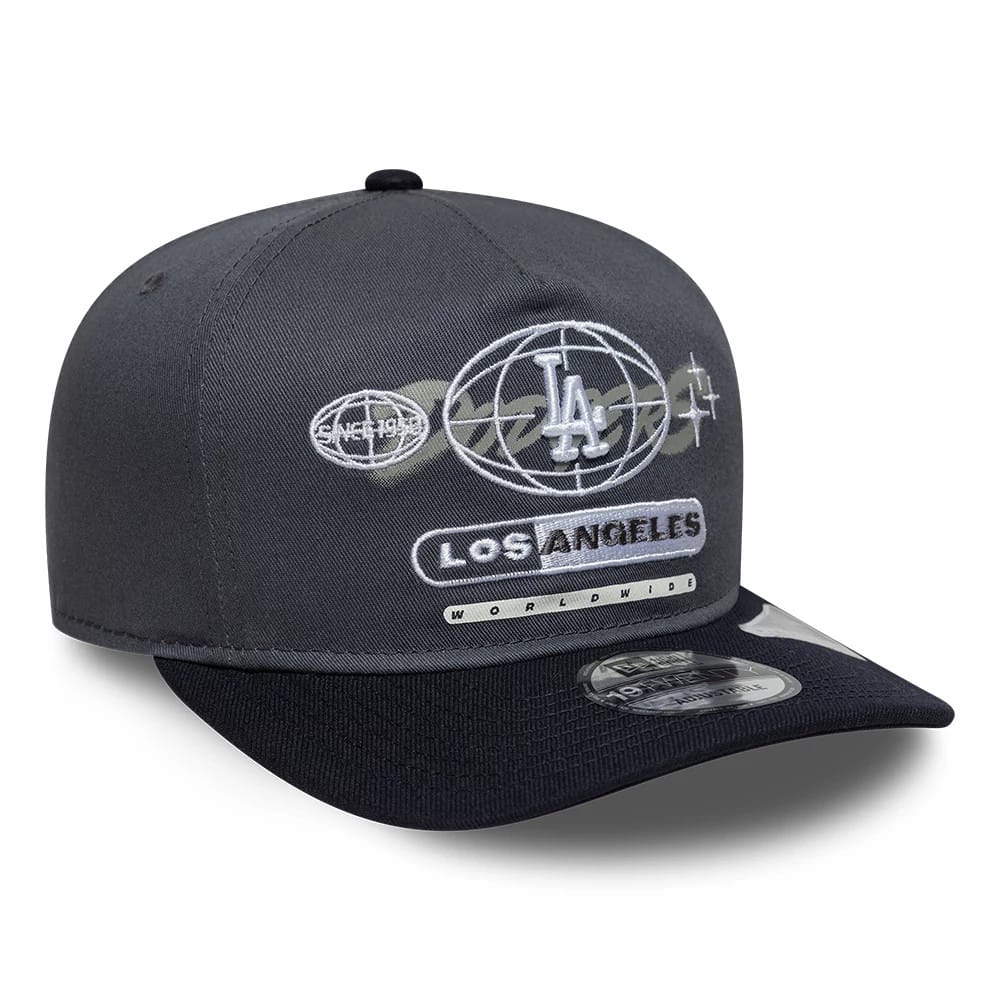 Pictured is this MLB Graphic LA Dodgers 19TWENTY cap in grey. 3
