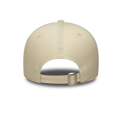 Pictured is this Womens MLB Flower Icon LA Dodgers 9FORTY cap in cream. 4