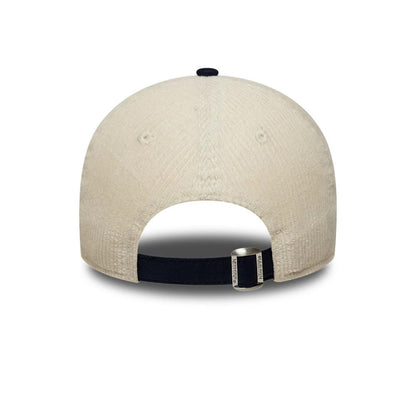 Pictured is this New Era Cord Mix 9TWENTY cap in cream. 4