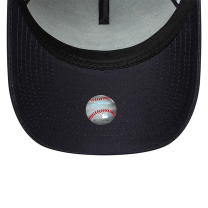Pictured is this MLB League Essential New York Yankees 9FORTY A-Frame cap in navy. 5
