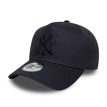 Pictured is this MLB League Essential New York Yankees 9FORTY A-Frame cap in navy. 1
