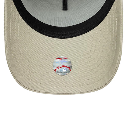 Pictured is this MLB League Essential New York Yankees 9FORTY E-Frame cap in cream. 5