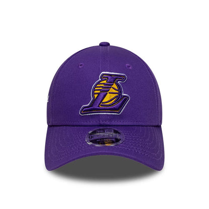 Pictured is this NBA Side Script LA Lakers 9FORTY M-Crown cap in purple. 2