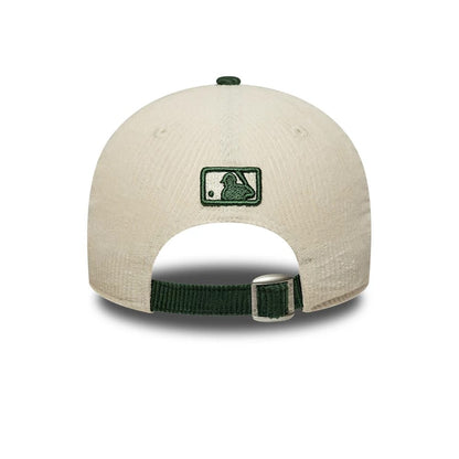Pictured is this MLB Cord LA Dodgers 9FORTY M-Crown cap in cream. 4
