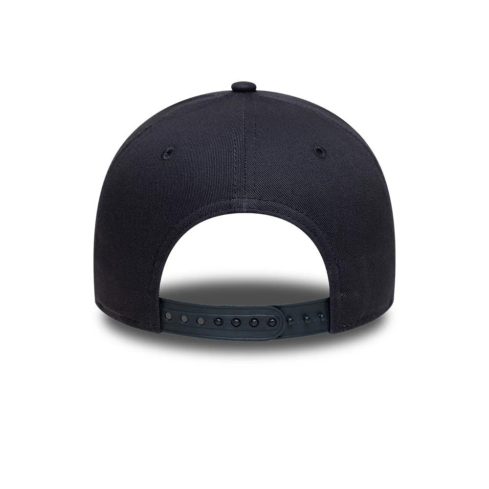 Pictured is this MLB Metallic Outline LA Dodgers 9FORTY A-Frame cap in navy. 4