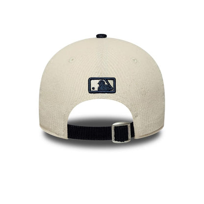 Pictured is this MLB Cord New York Yankees 9FORTY M-Crown cap in white & black. 4