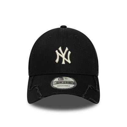 Pictured is this MLB Stitched New York Yankees 9FORTY cap in black. 2