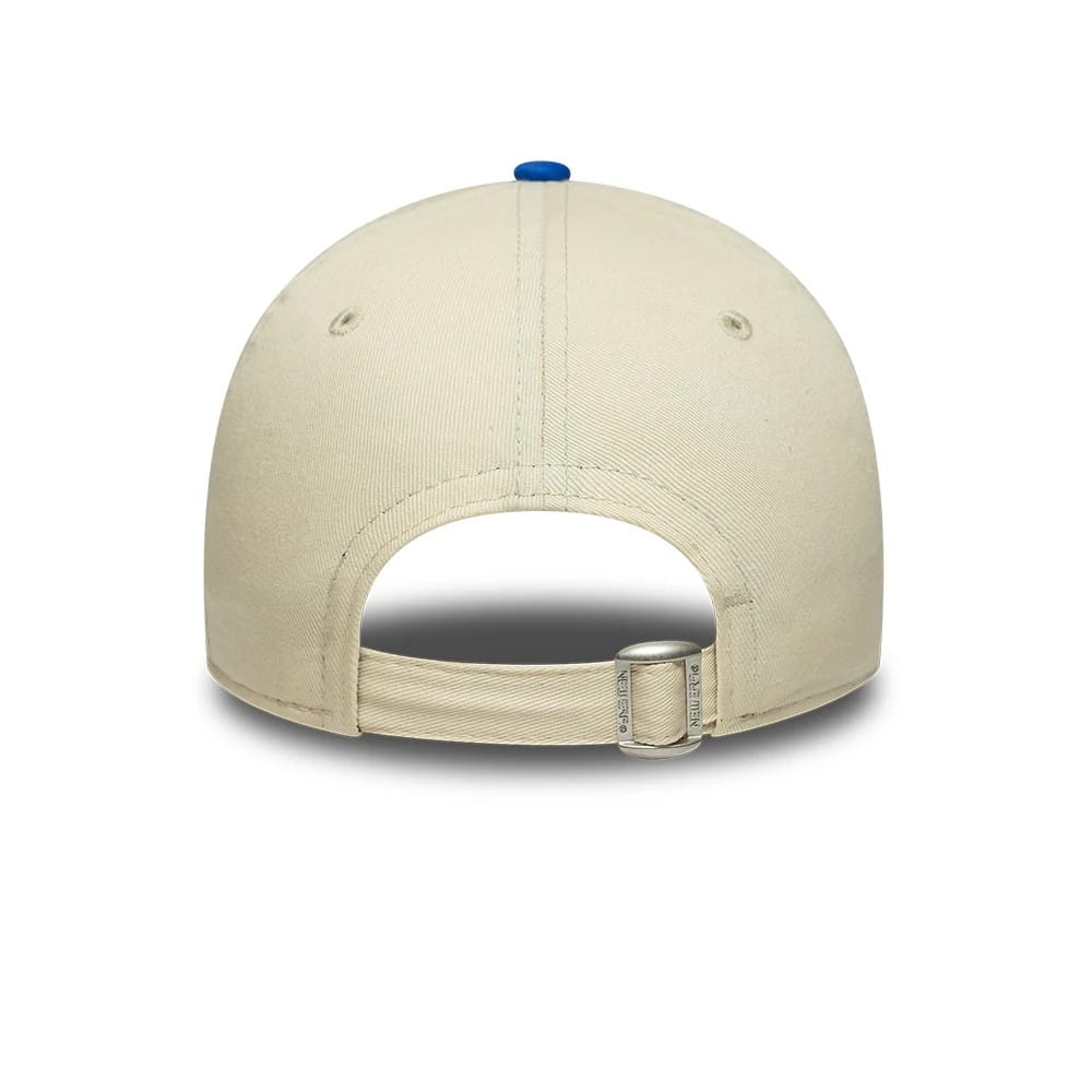 Pictured is this Youth MLB League Essential New York Yankees 9FORTY cap in cream & blue. 4