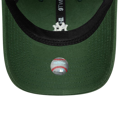 Pictured is this MLB Mini Logo New York Yankees 9TWENTY cap in dark green. 5