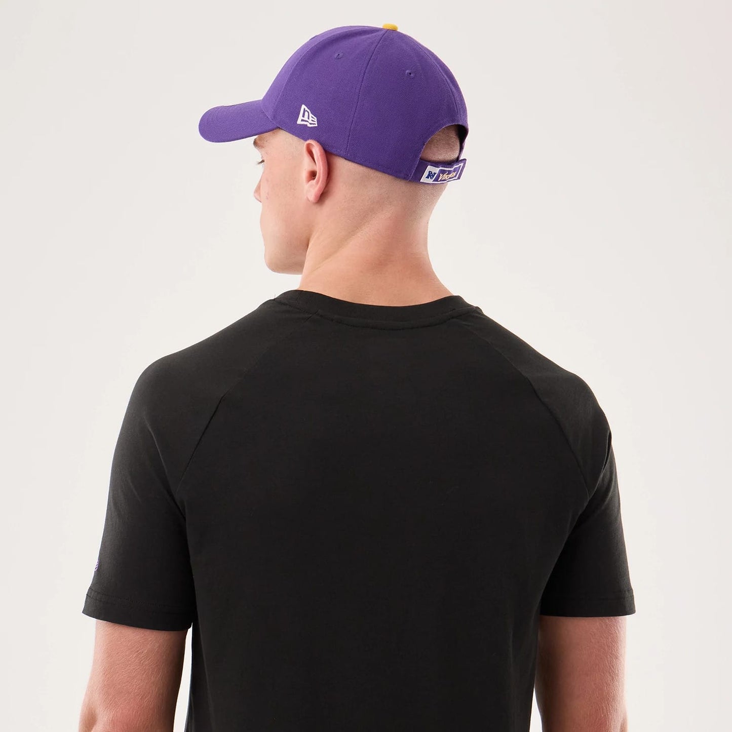 The model is wearing this NFL Sideline 2026 Minnesota Vikings T-Shirt in black. 6