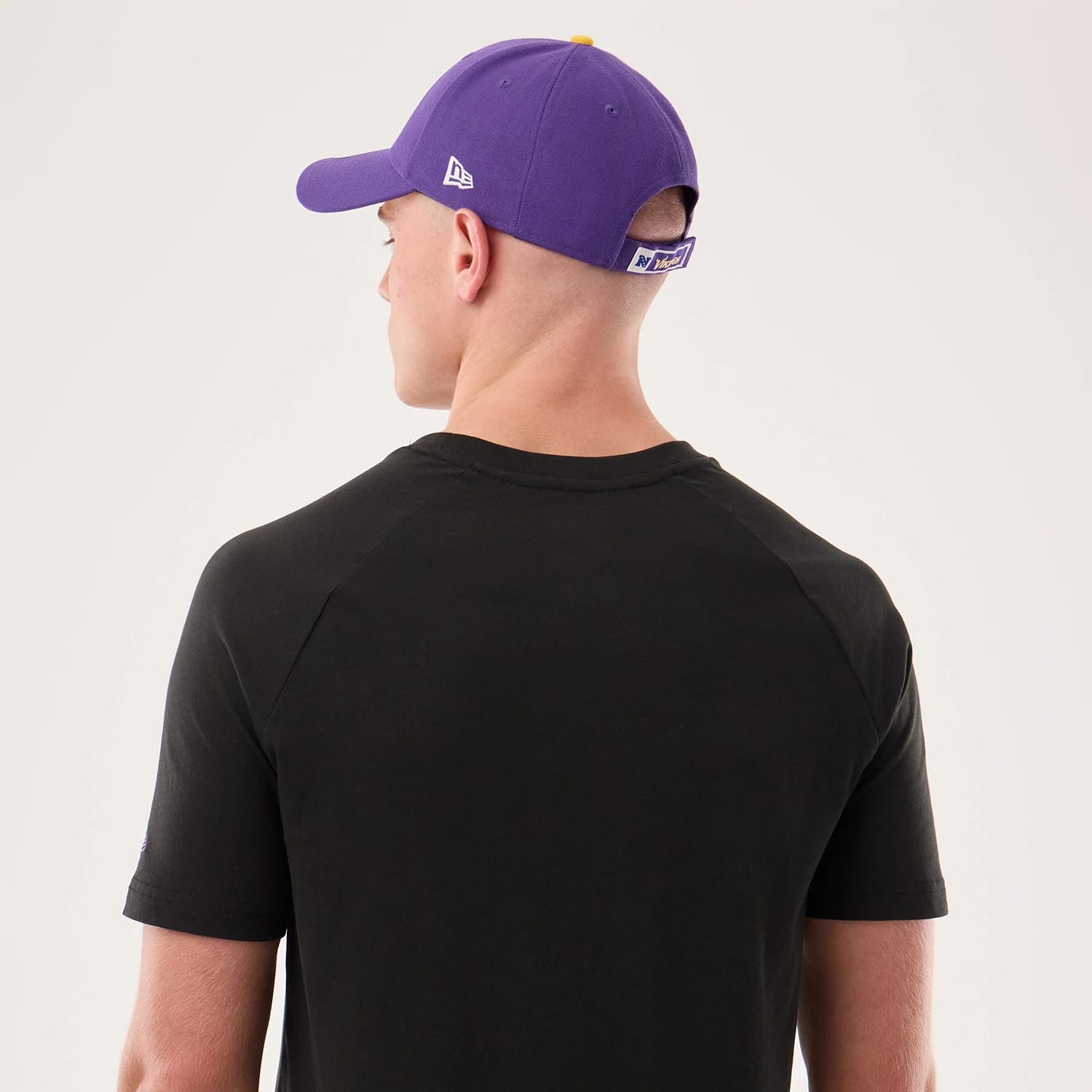 The model is wearing this NFL Sideline 2026 Minnesota Vikings T-Shirt in black. 6