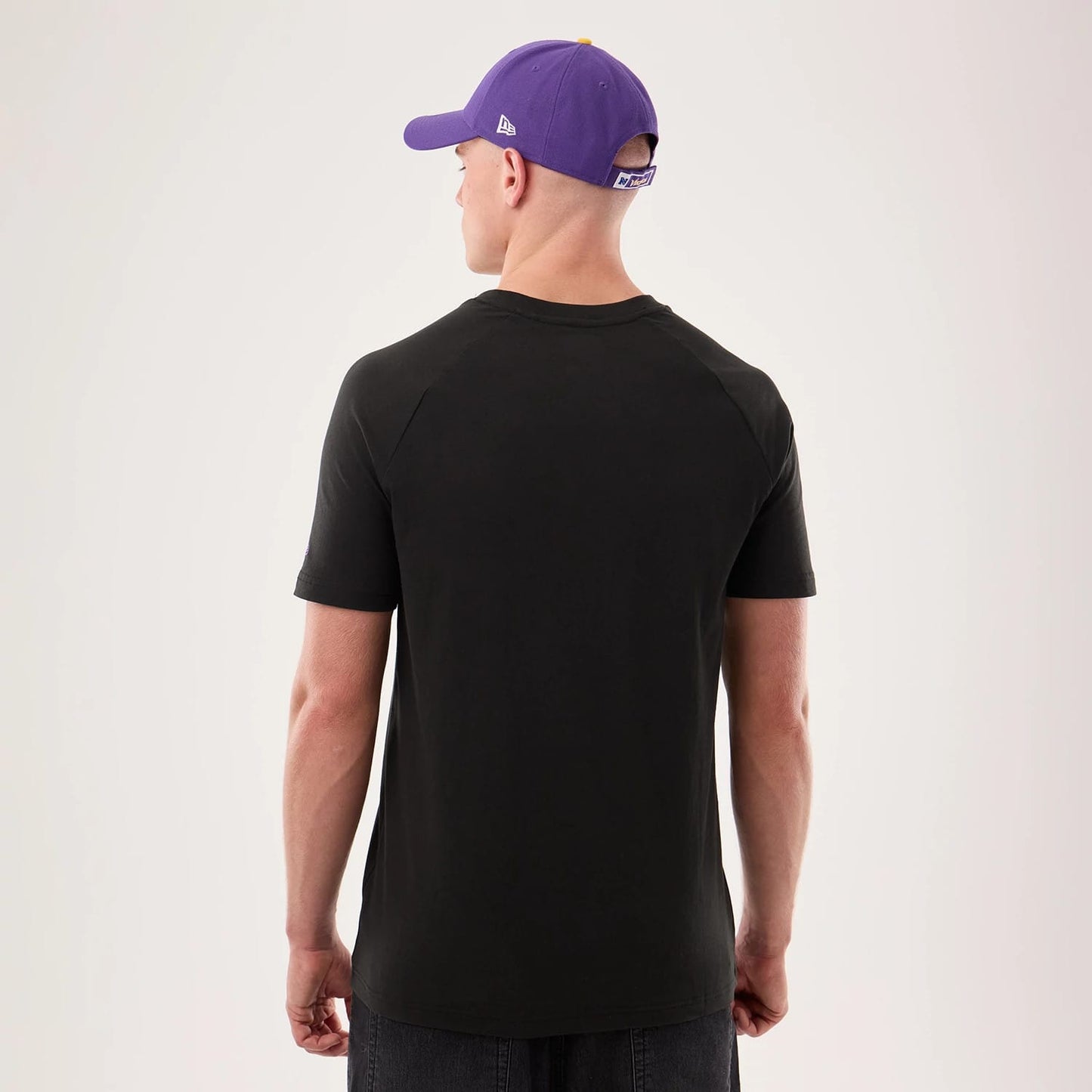 The model is wearing this NFL Sideline 2026 Minnesota Vikings T-Shirt in black. 2