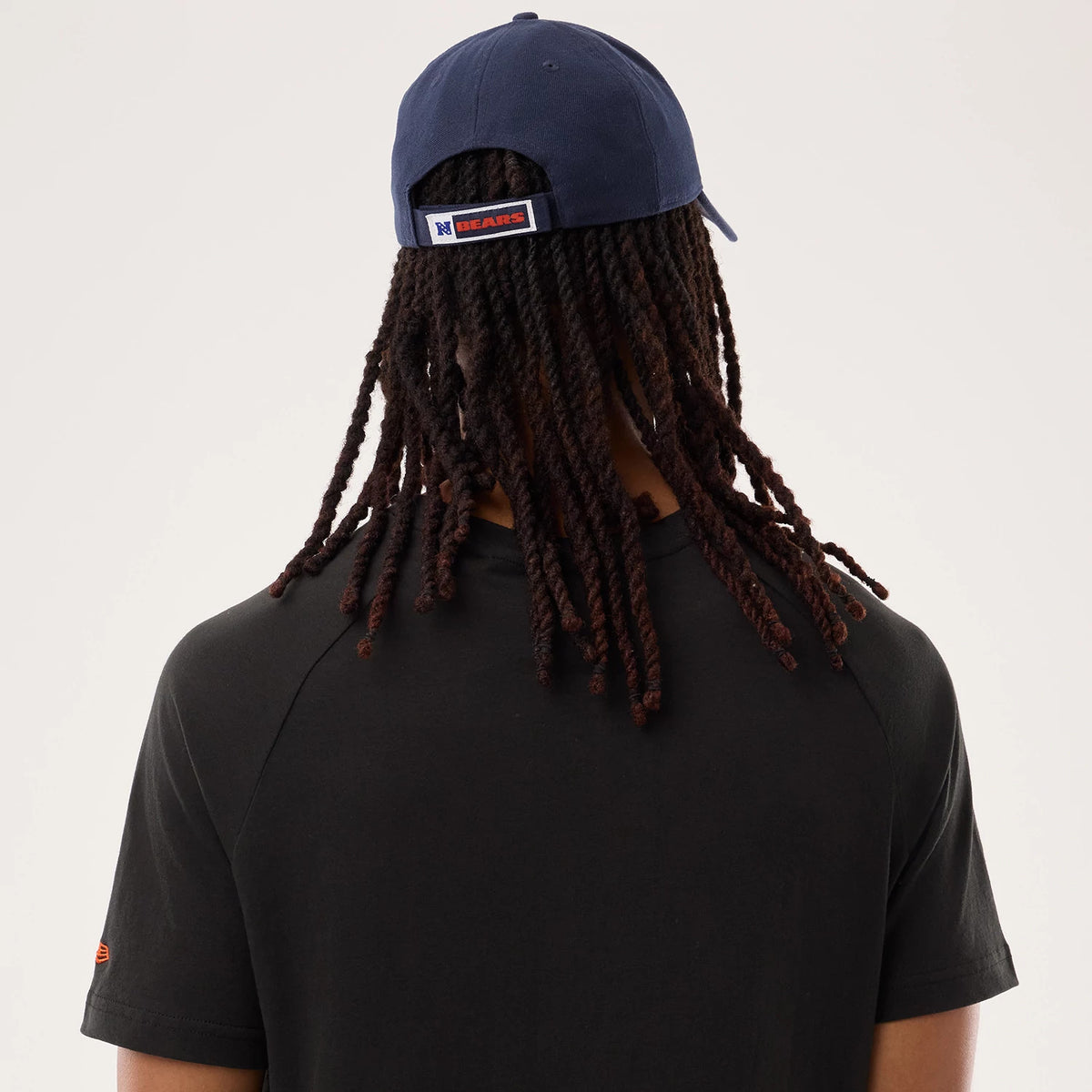 The model is wearing this NFL Sideline 2026 Chicago Bears T-Shirt in black. 5