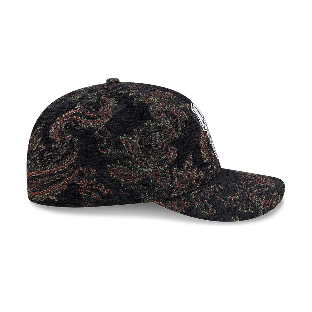 NBA Jacquard Chenille New York Knicks Black 59FIFTY Fitted Cap