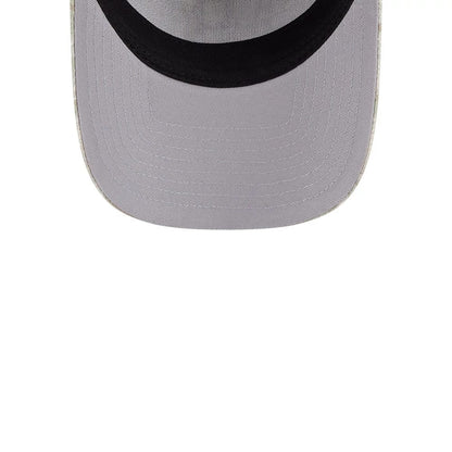 Pictured is this MLB Leafy Palm Boston Red Sox 59FORTY A-Frame Fitted cap in light beige. 2
