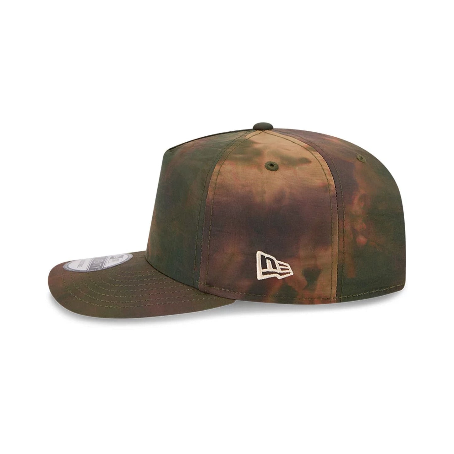 Pictured is this New Era Nylon Wash Dye 19TWENTY Adjustable cap in open green. 5