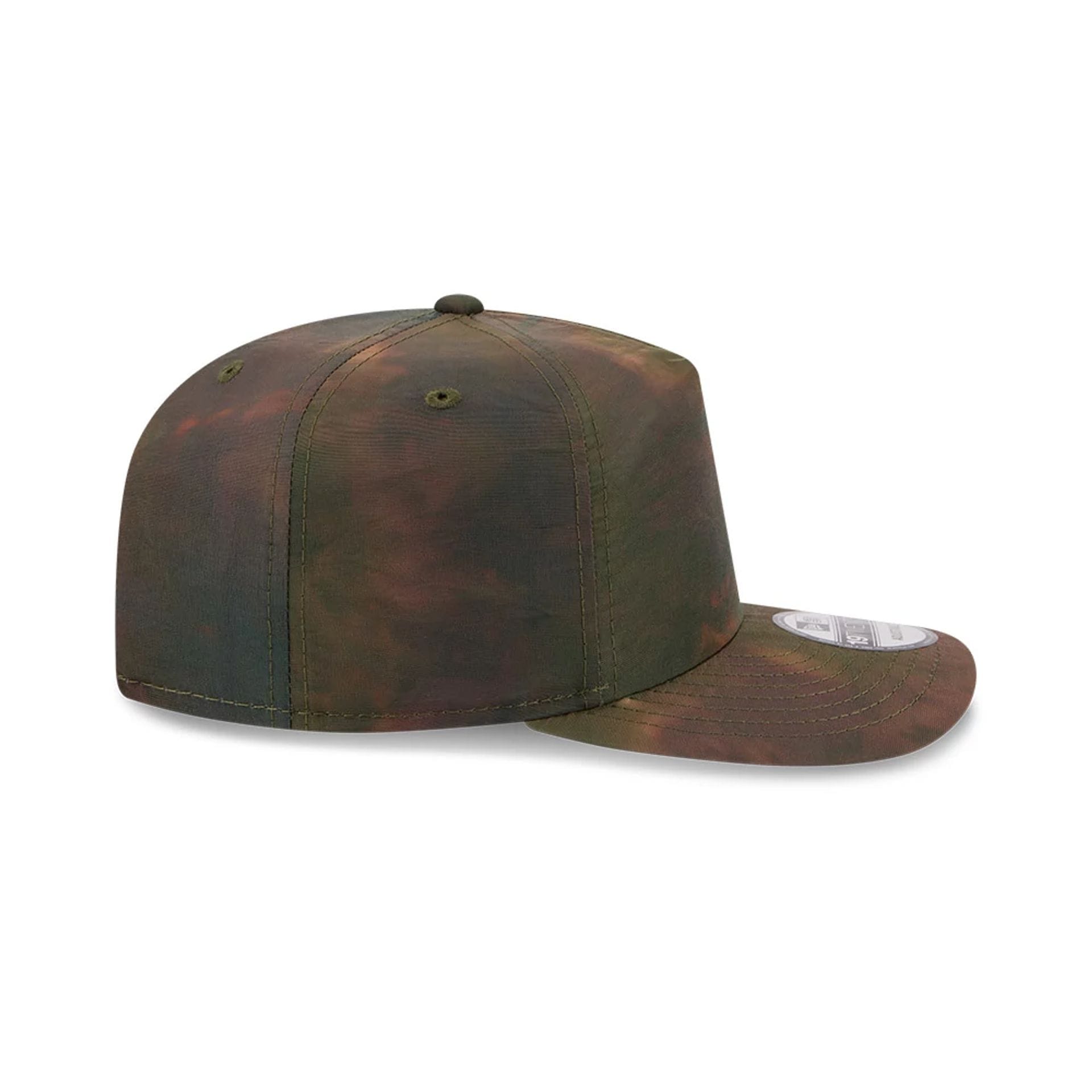 Pictured is this New Era Nylon Wash Dye 19TWENTY Adjustable cap in open green. 6