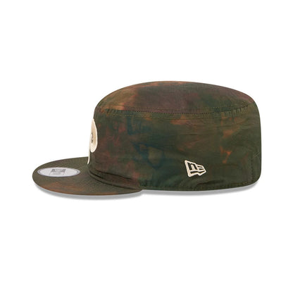 Pictured is this MLB Nylon Wash Dye Philadelphia Phillies Painter cap in open green. 4