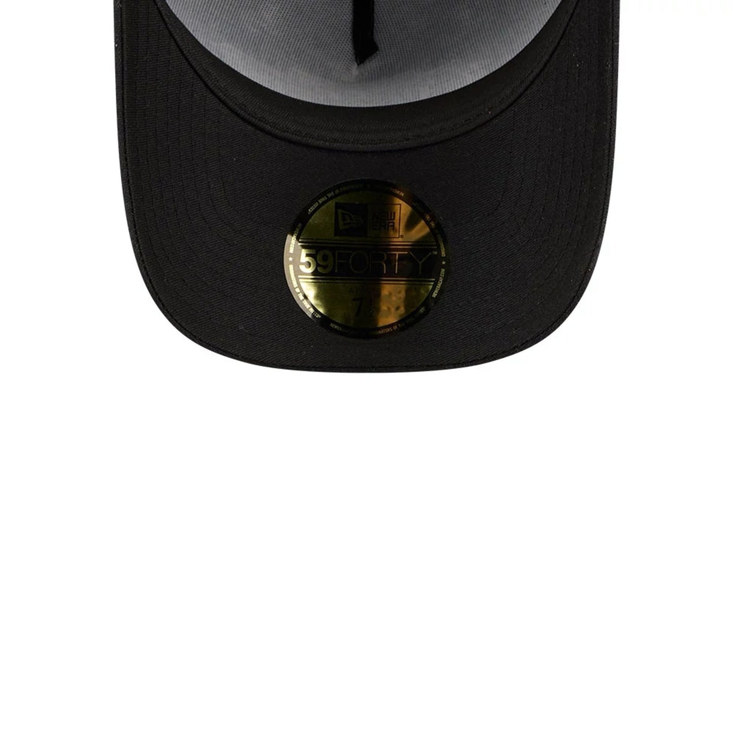 Pictured is this NHL Quickstrike Waxy Canvas LA Kings 59FORTY A-Frame Fitted cap in black. 7