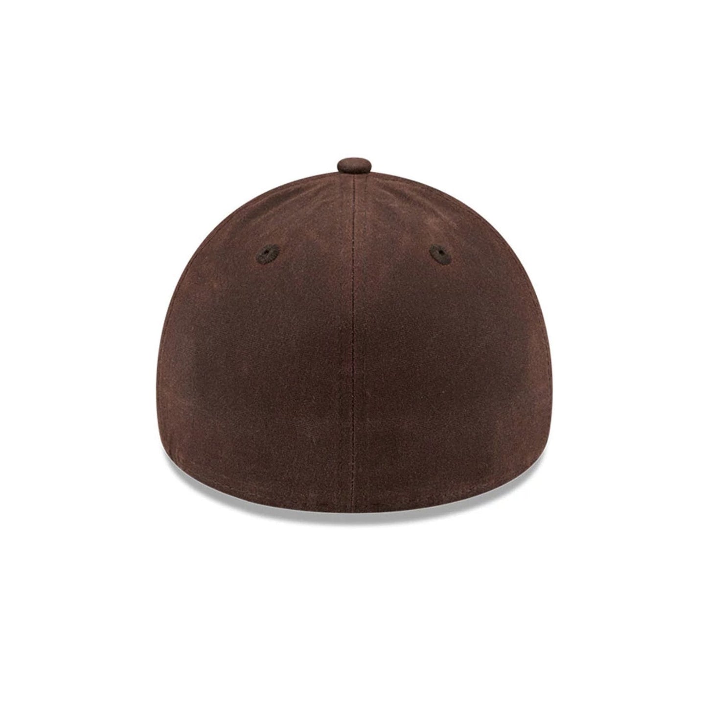 Pictured is this MLB Quickstrike Waxy Canvas New York Mets 59FORTY A-Frame Fitted cap in open brown. 6