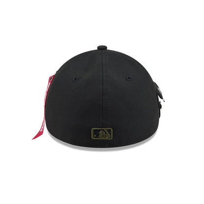 Pictured is this MLB X Alpha New York Mets 59FORTY A-Frame Fitted cap in black. 6