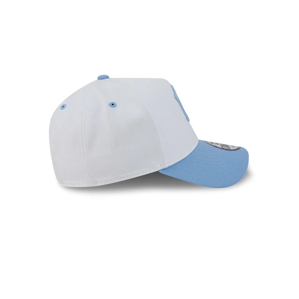 Pictured is this MLB Halloween New York Yankees 9FORTY A-Frame cap in white. 6