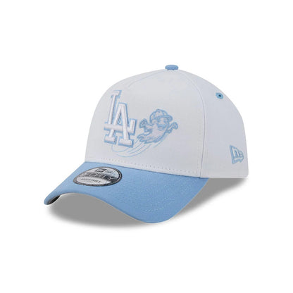 Pictured is this MLB Halloween LA Dodgers 9FORTY A-Frame cap in white. 1