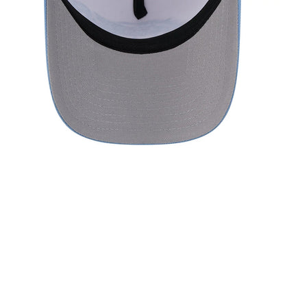 Pictured is this NBA Halloween LA Lakers 9FORTY A-Frame cap in white. 2
