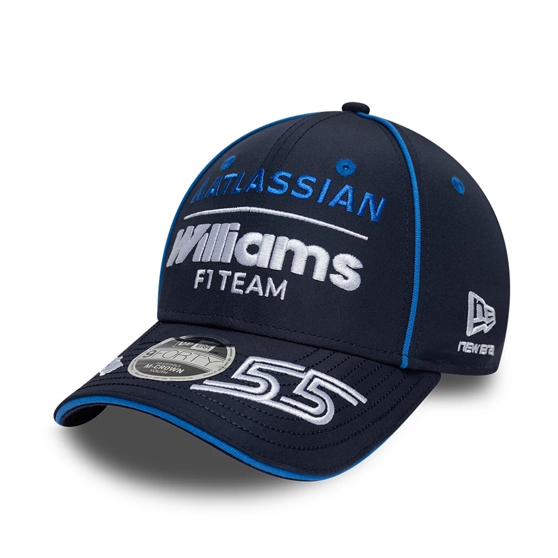 Youth Williams Carlos Sainz Navy 9FORTY M-Crown Cap | NEC EU
