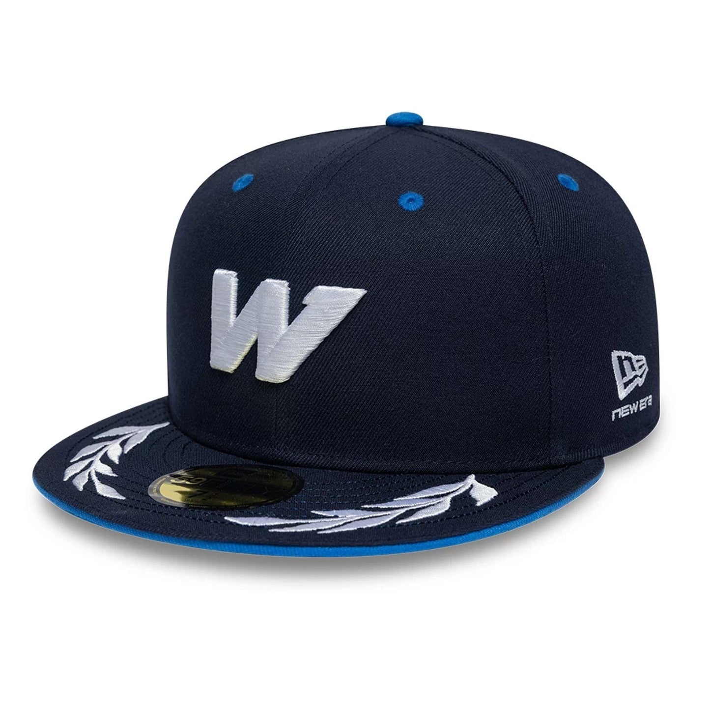 Pictured is this Atlassian Williams F1 Team Launch 59FIFTY Fitted cap in navy. 4