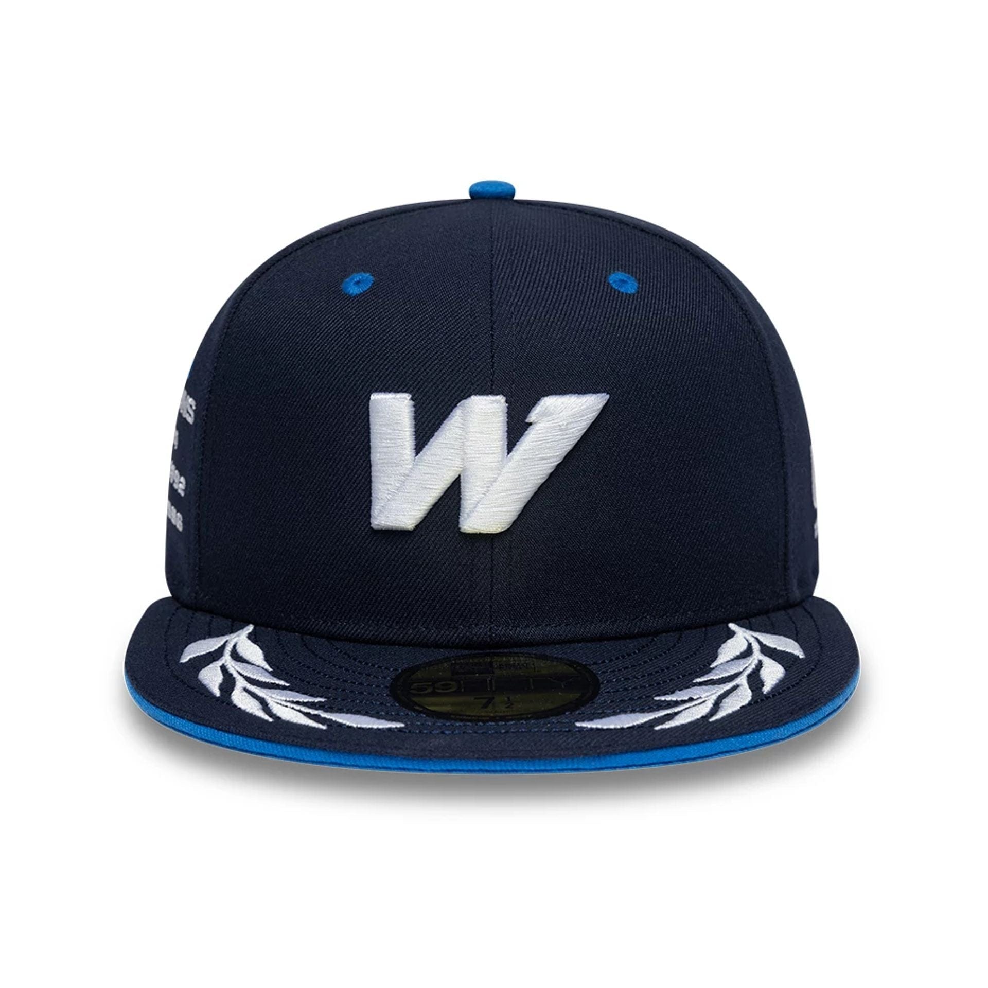 Pictured is this Atlassian Williams F1 Team Launch 59FIFTY Fitted cap in navy. 3