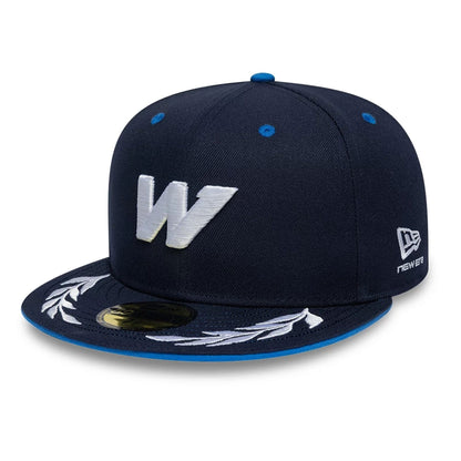 Pictured is this Atlassian Williams F1 Team Launch 59FIFTY Fitted cap in navy. 4