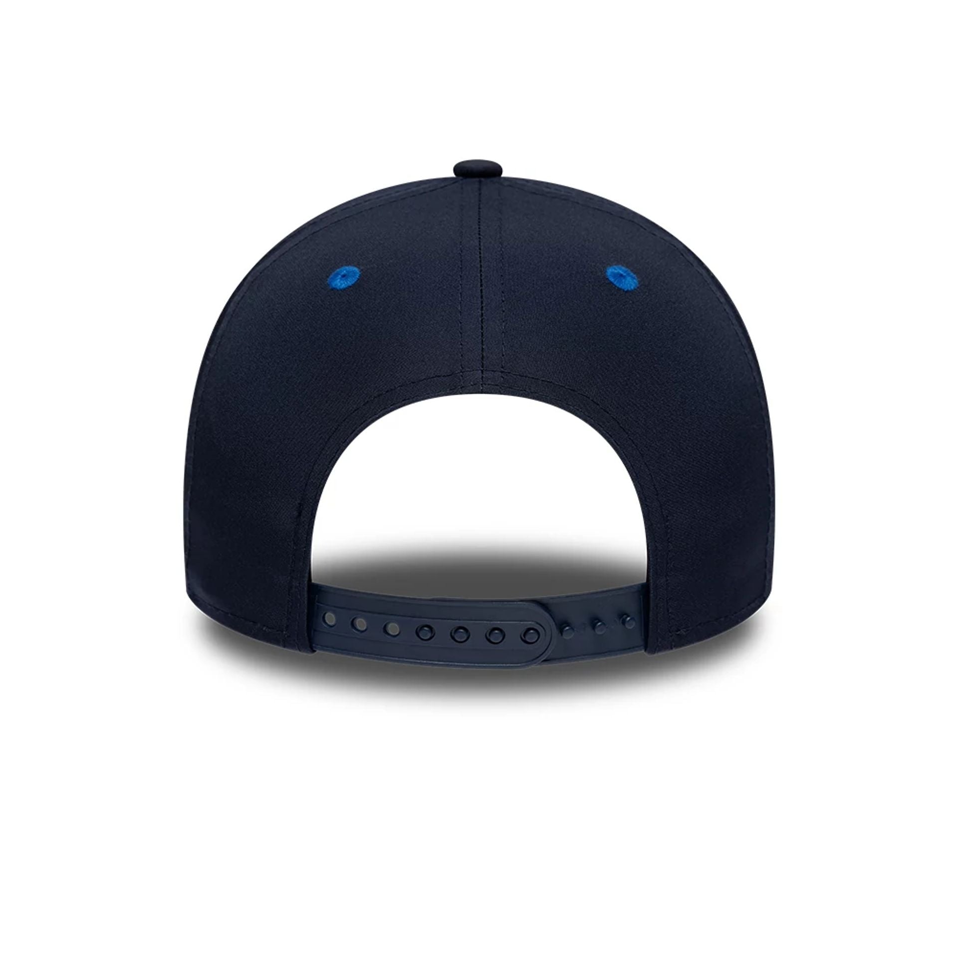 Pictured is this Youth Atlassian Williams F1 Team Team 9FORTY M-Crown Adjustable cap in navy. 6