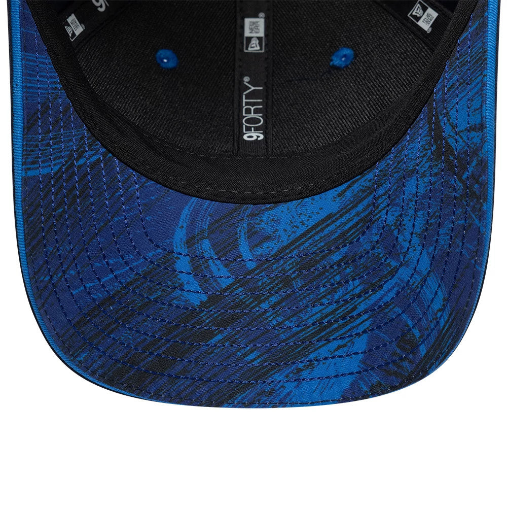 Pictured is this Youth Atlassian Williams F1 Team Team 9FORTY M-Crown Adjustable cap in navy. 2