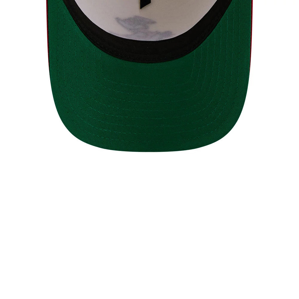 Pictured is this MLB All Star Game Philadelphia Phillies 9FORTY M-Crown A-Frame cap in Cream. 2