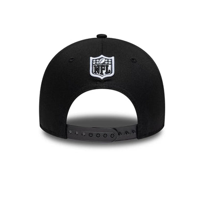 Pictured is this NFL Las Vegas Raiders 9FORTY M-Crown cap in black. 4