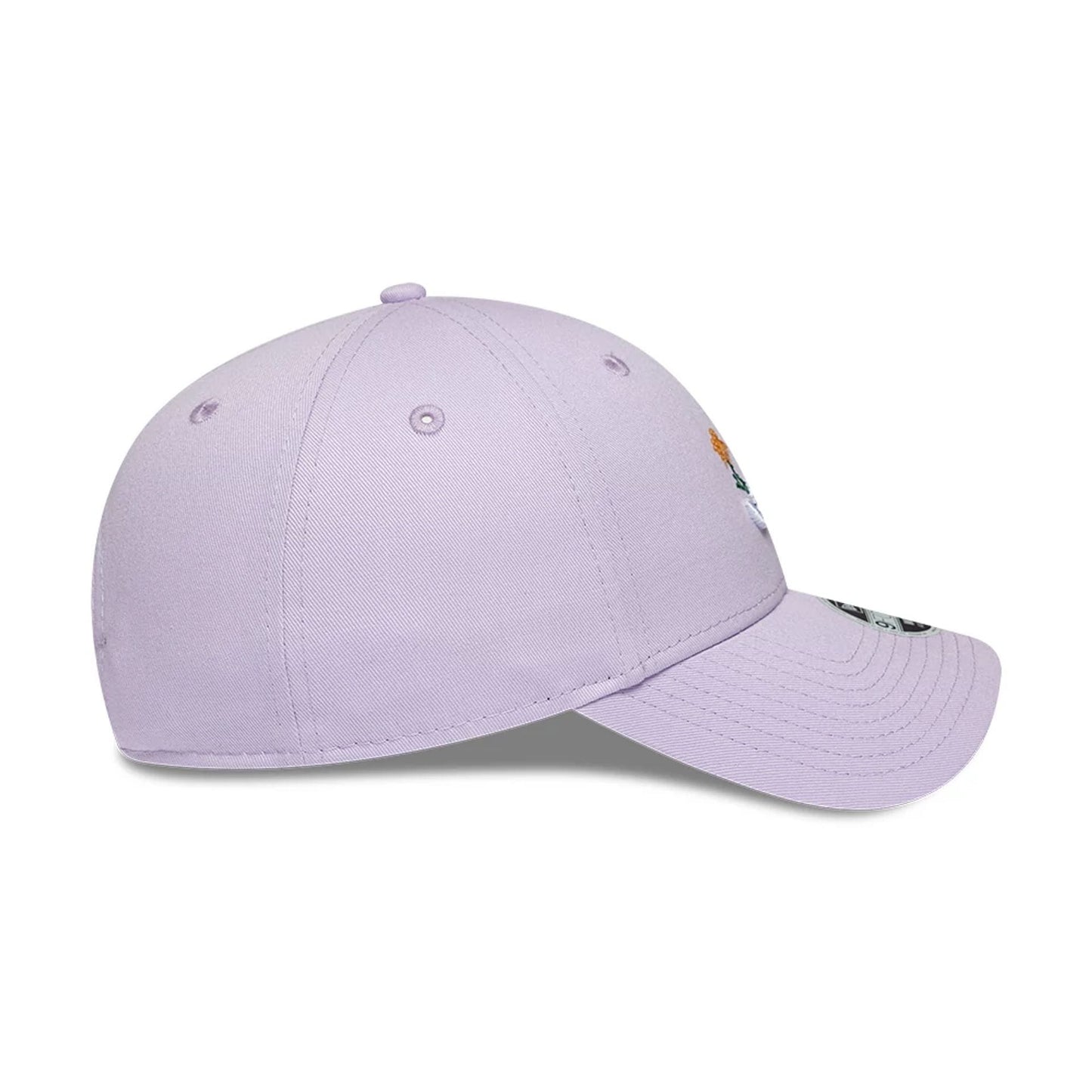 Pictured is this Womens MLB Floral Icon Atlanta Braves 9FORTY cap in pastel purple. 5