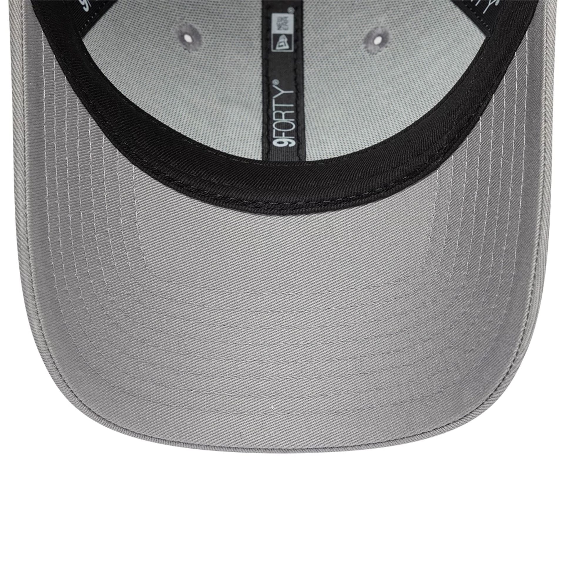 Pictured is this Womens New Era Floral Icon 9FORTY cap in grey. 7