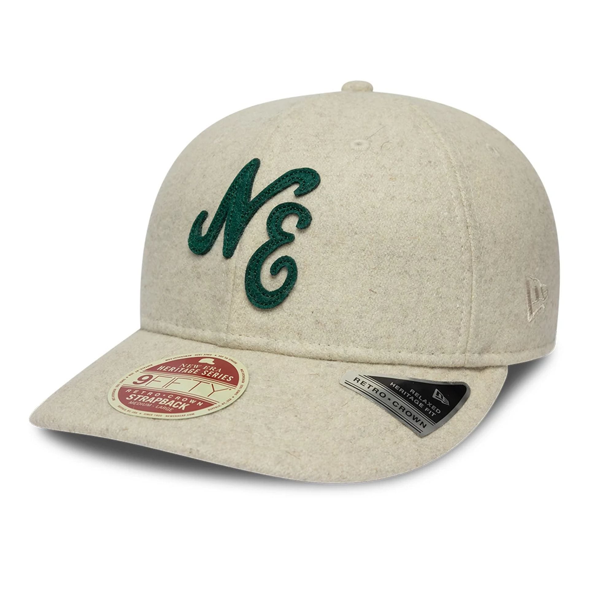 New Era Heritage Light Grey Retro Crown 9FIFTY Cap | NEC EU